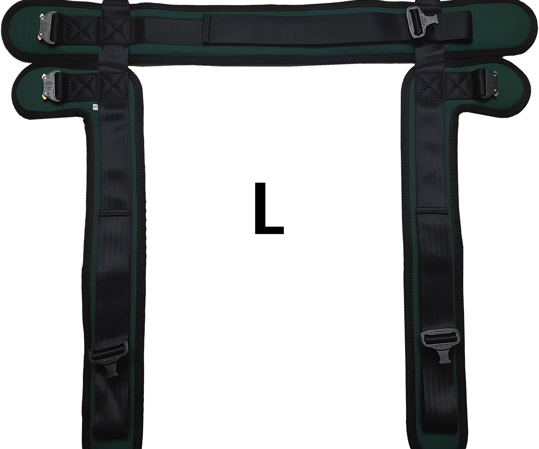 Harness for bungee trampoline