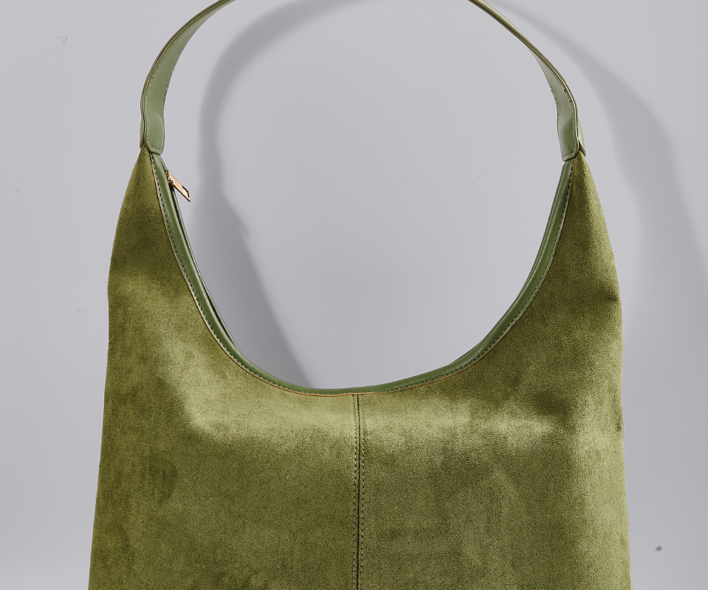 Suede Daily Leather Tote